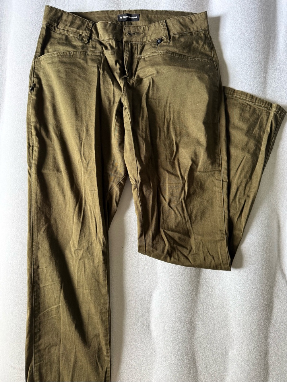 Black Diamond Pants in Green
